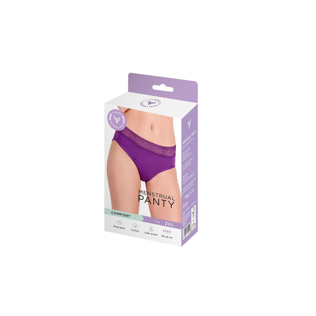 Menstrual panties Femme Republique Lilac-0
